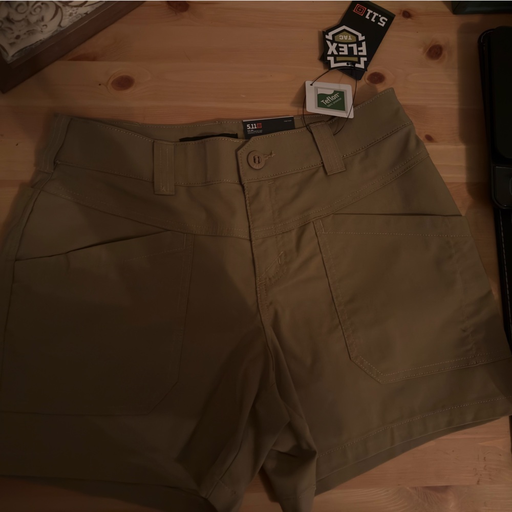 5.11 Tactical Coyote Women's Shauna Shorts